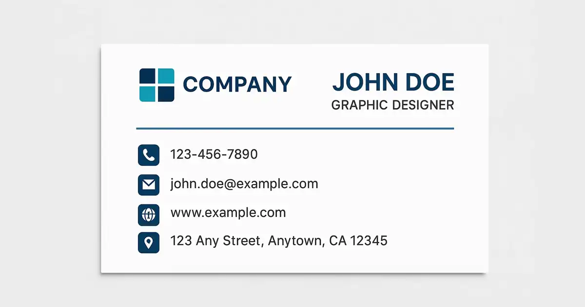 Free Business Card Generator with QR Code – Download PDF