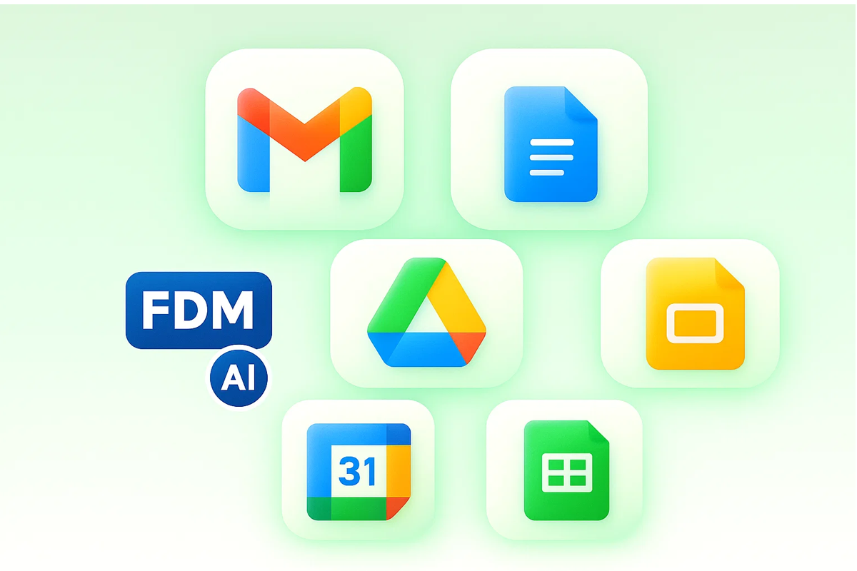 Free Document Maker integrated with Google Drive, Docs, Sheets, and Slides