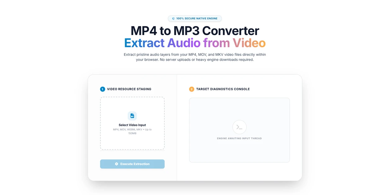 MP4 to MP3 Converter: Free Online Video to Audio Extractor