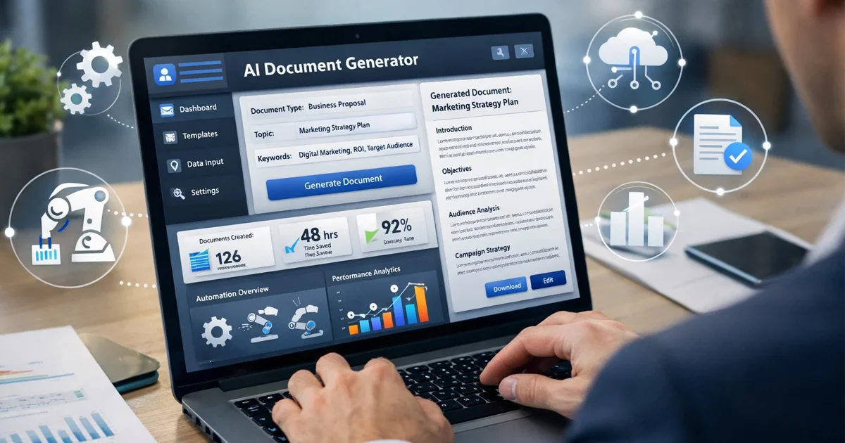 AI powered productivity tools helping businesses create documents online