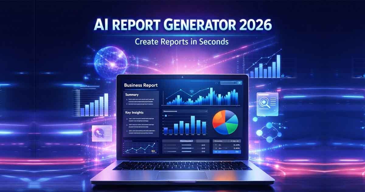 AI report generator 2026 creating automated business analytics dashboard