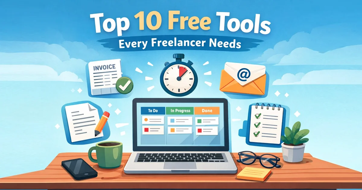 Best free online tools for freelancers in 2026