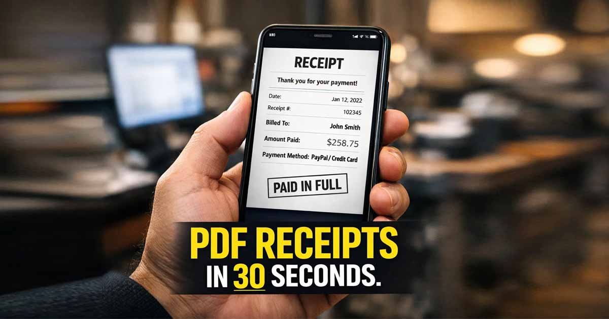 FDM AI Free Payment Receipt Generator interface showing Mastercard, PayPal, and bKash payment options.
